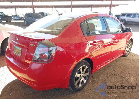 2012 Nissan Sentra 2.0 Sr z USA, uszkodzony, nr VIN 3N1AB6AP8CL649245